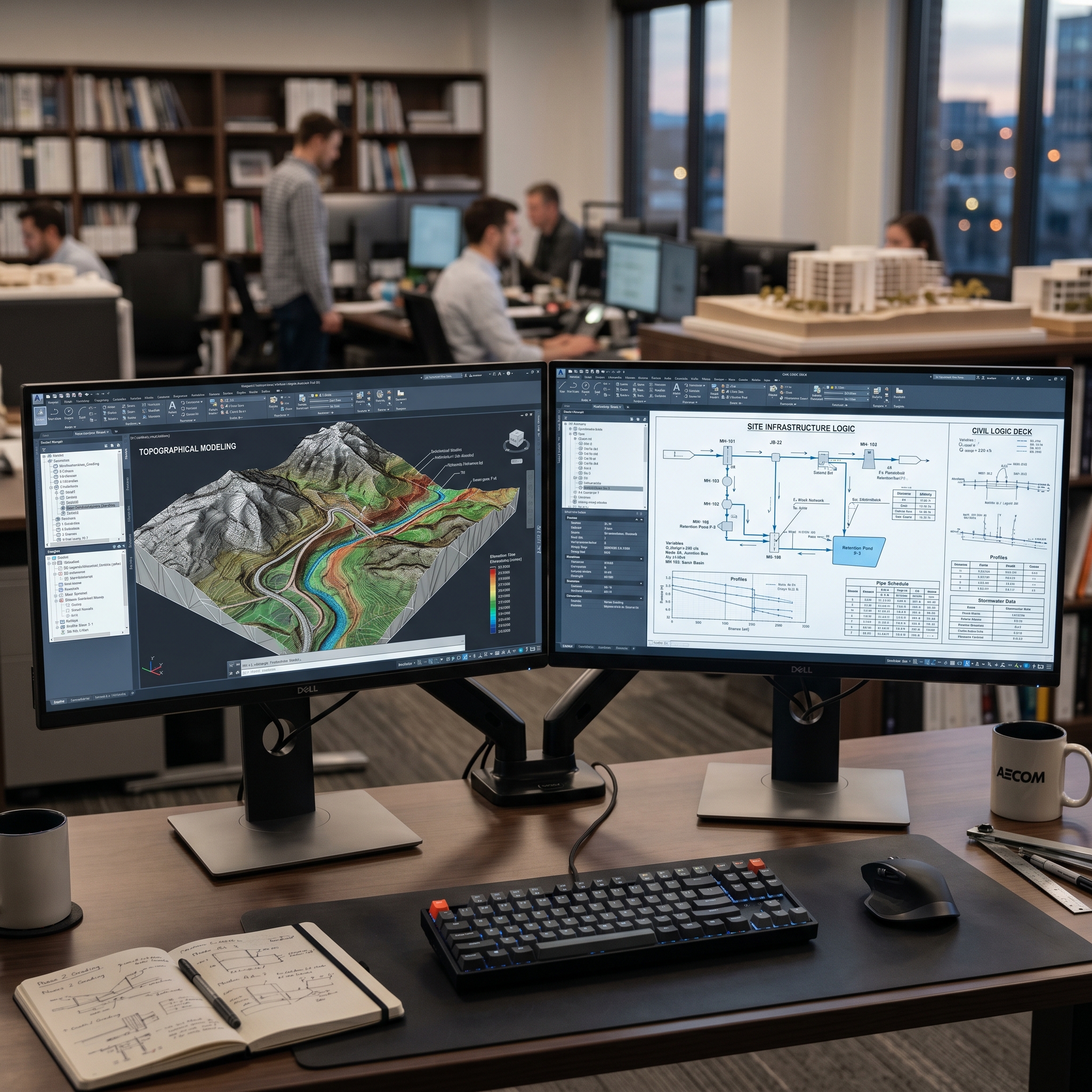 Topographical Modeling & Civil Logic Deck