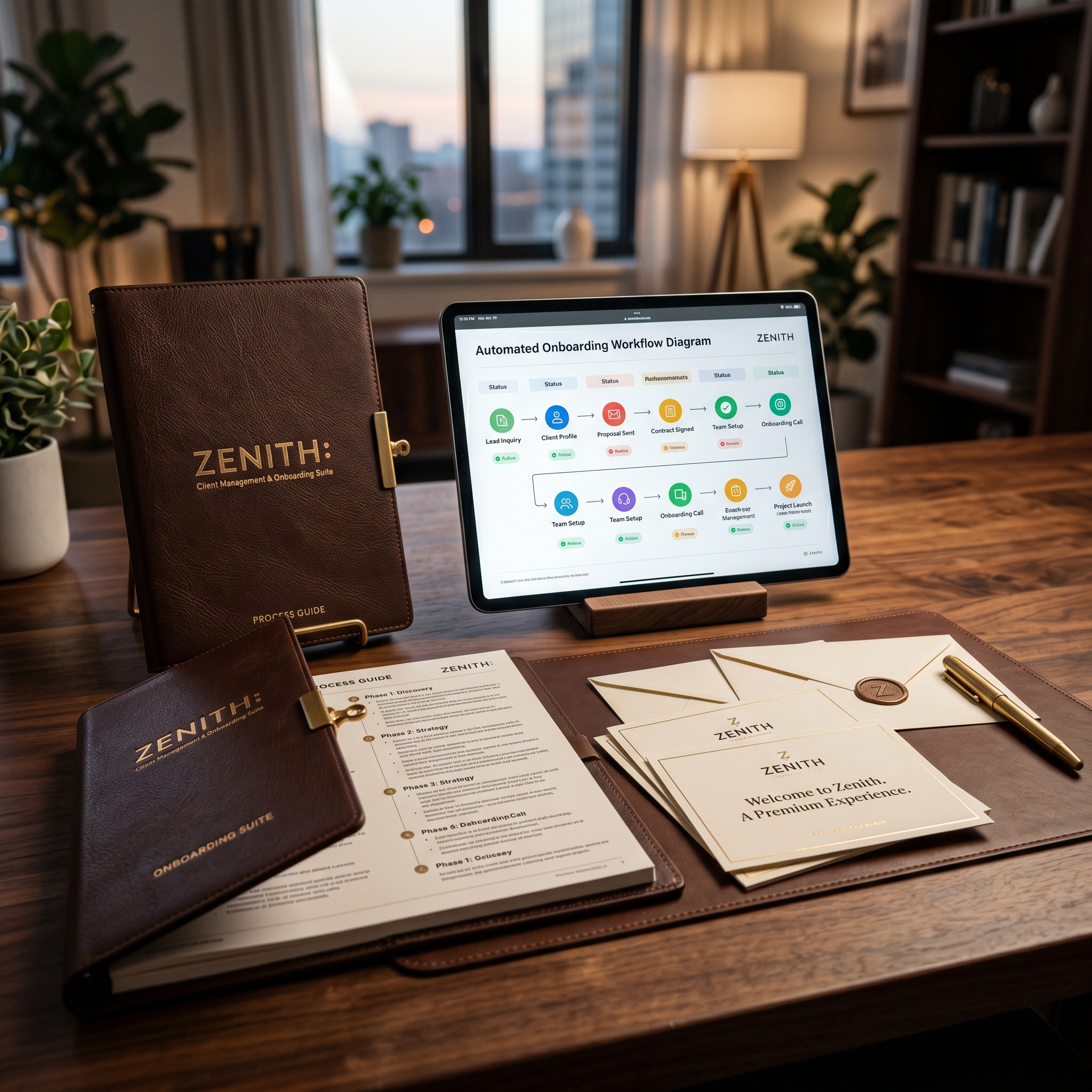 Zenith: Client Management & Onboarding Suite